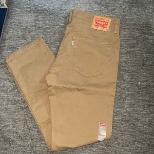 Levi 502 36x34 khaki jeans